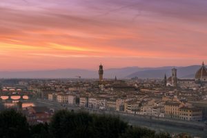 Guia de Viagem Florença Itália vista de cima