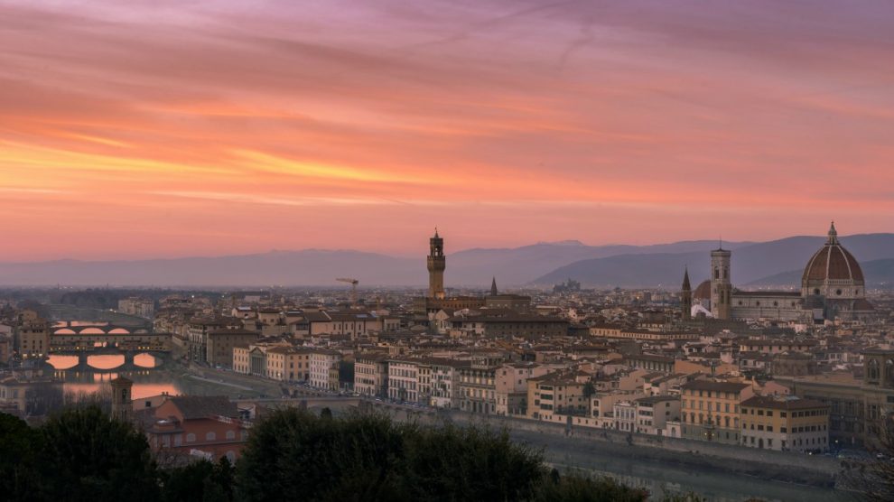 Guia de Viagem Florença Itália vista de cima