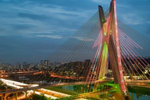 vista ponte estaiada São Paulo