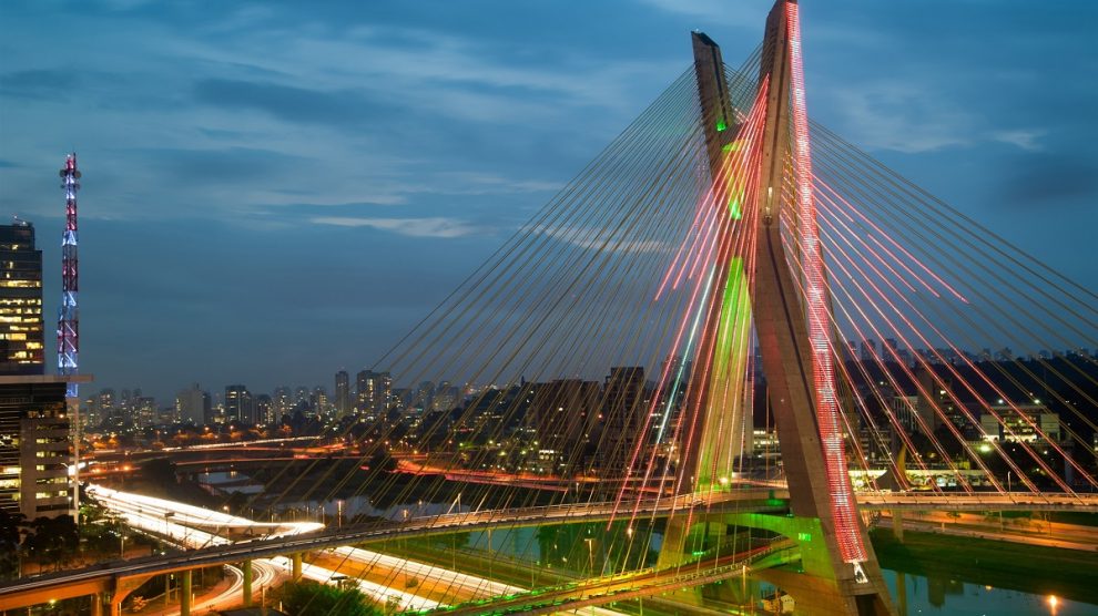 vista ponte estaiada São Paulo