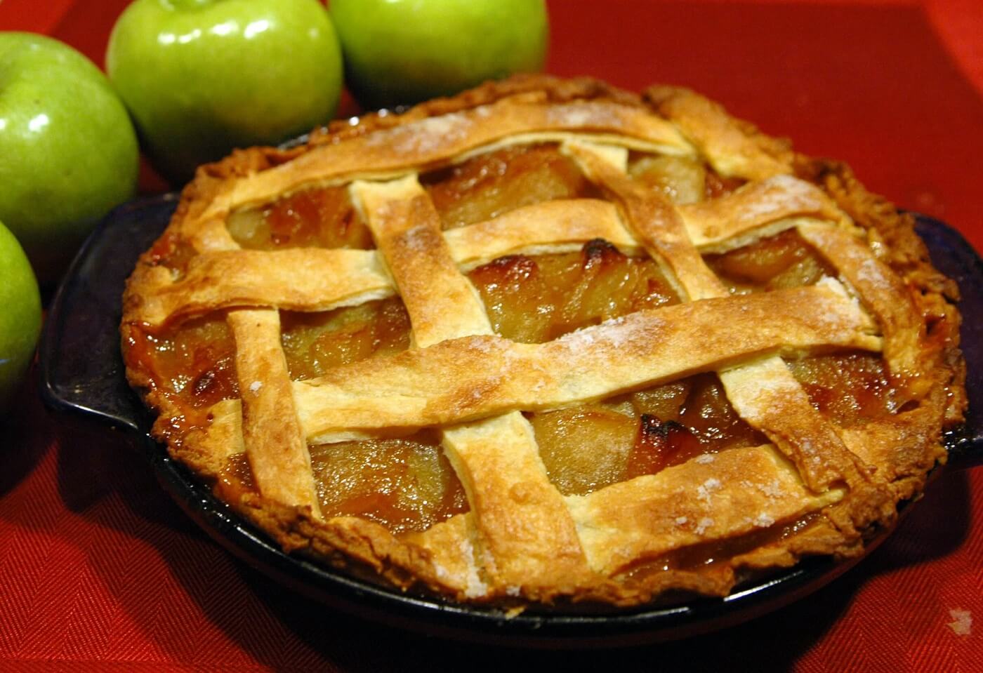 torta de maçã - Holambra