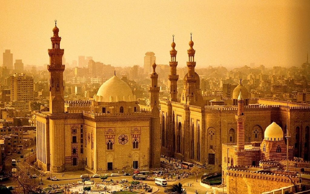 Vista da cidade do Cairo