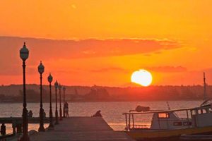 Por de sol no Pier - Armação dos Búzios