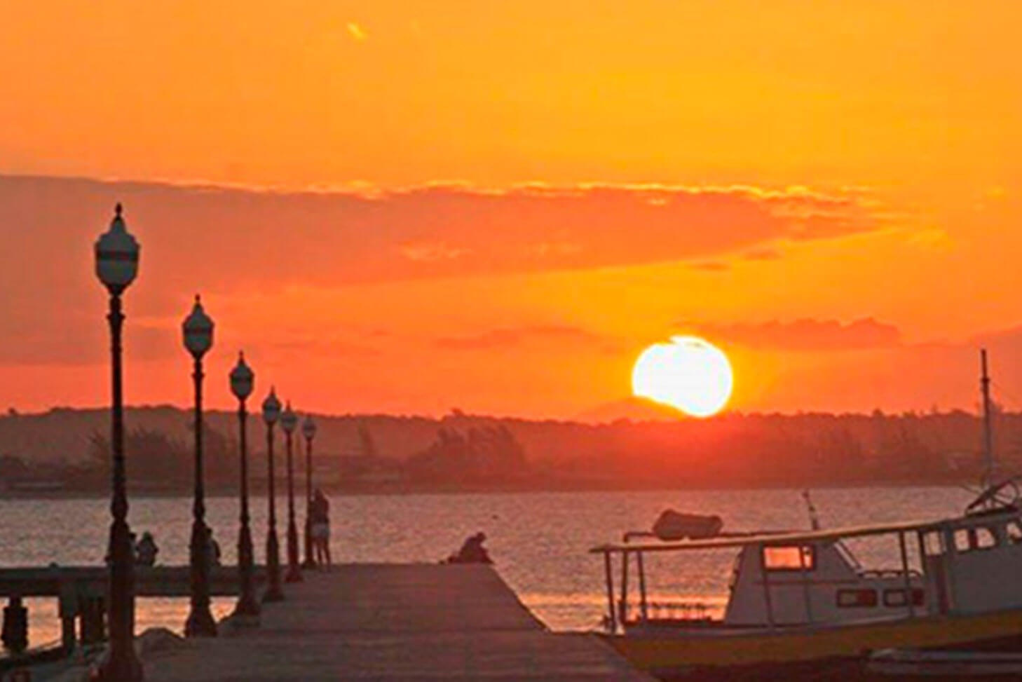Por de sol no Pier - Armação dos Búzios