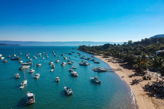 ilhabela vista aérea