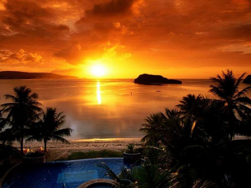 por do sol em ilhabela
