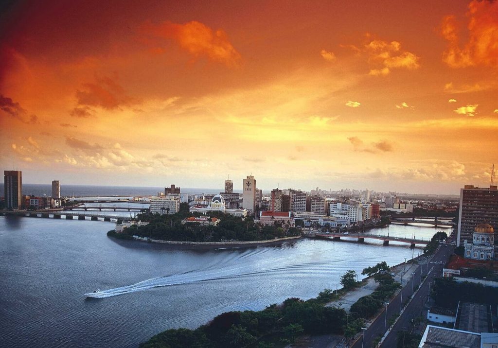 Recife vista do Mar