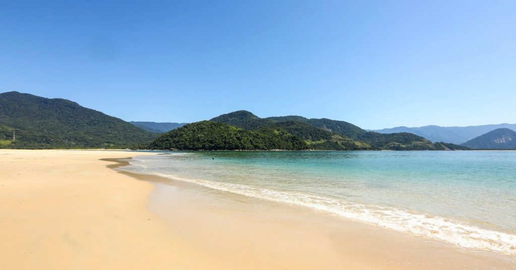 Praia em Ubatuba