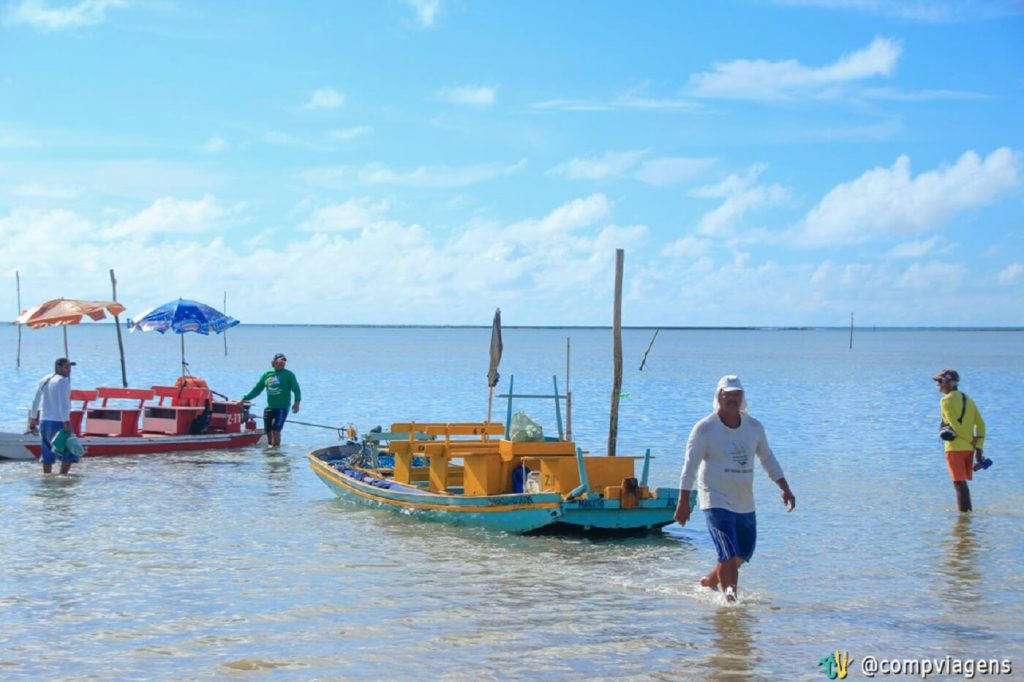 Jangadas em São Miguel dos Milagres