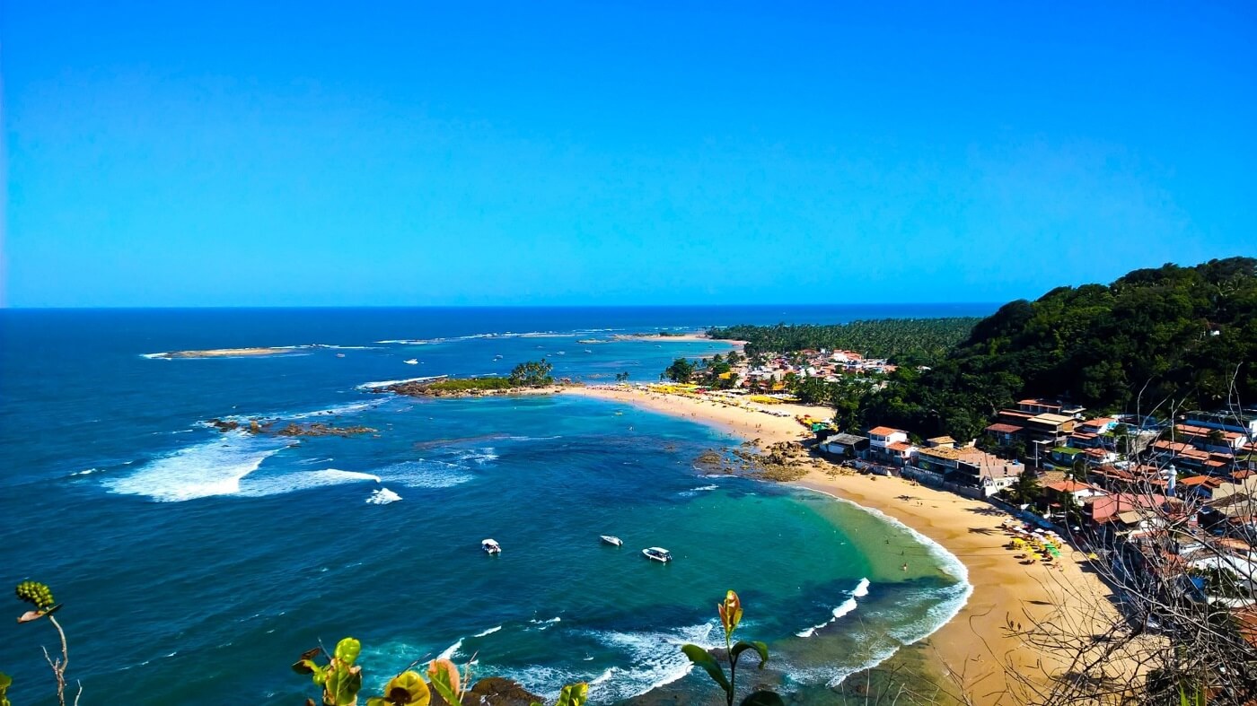 Vista do Morro de São Paulo