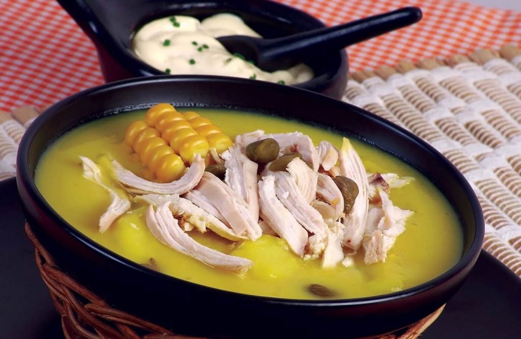 Ajiaco - gastronomia colombiana