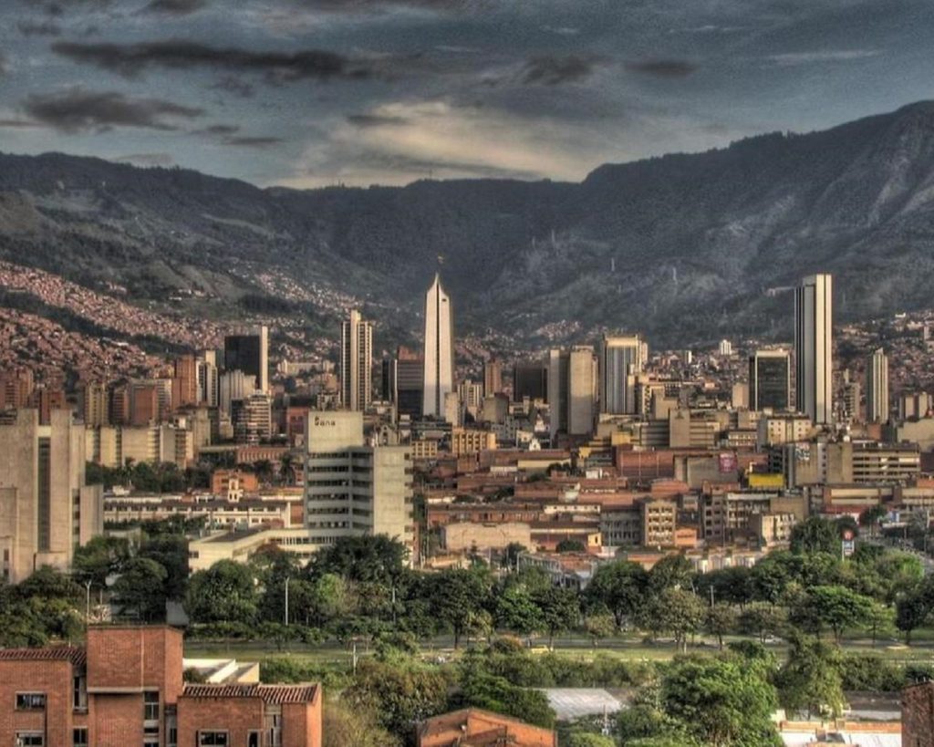 Vista de Medellín