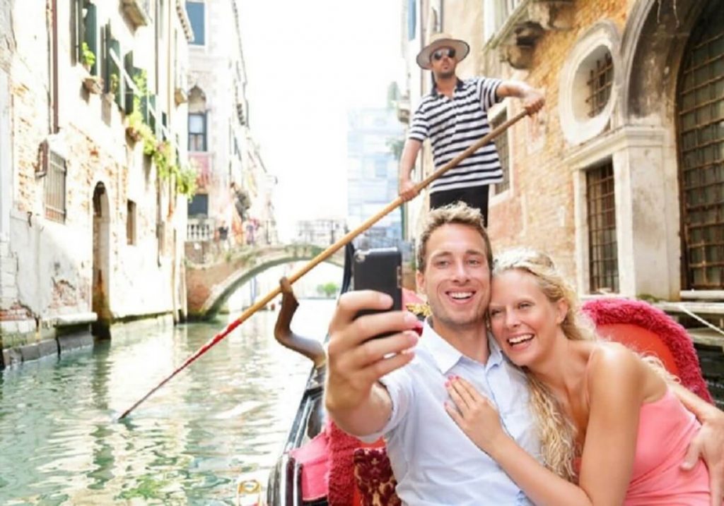 Passeio romântico de Gôndola em Veneza