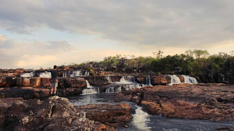 Cachoeira das Sete quedas, Goiás