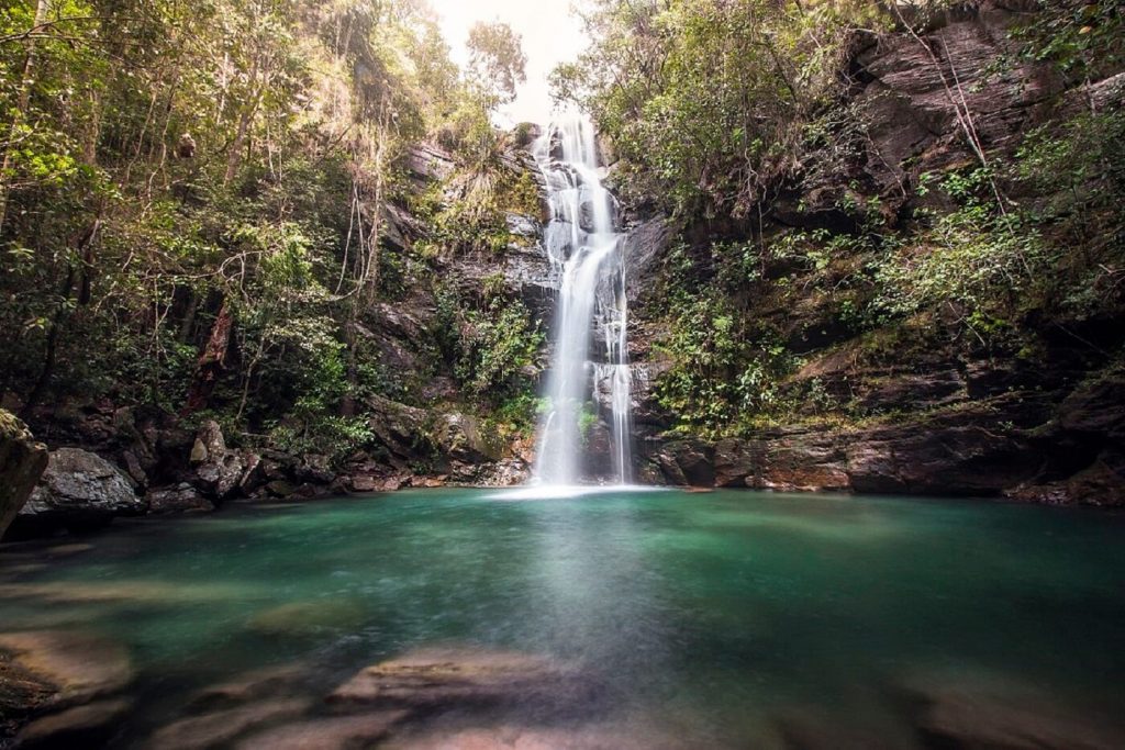 Cachoeira Santa Bárbara, Chapada dos veadeiros, Goiás