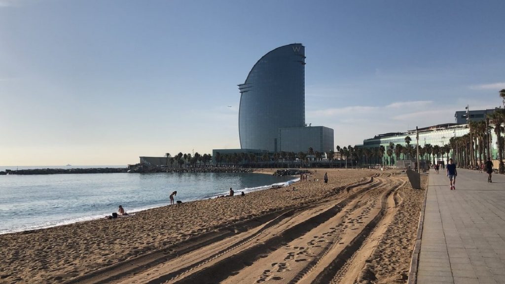 Praia barceloneta