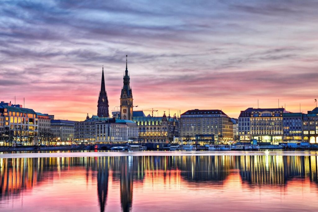 Vista de Hamburgo