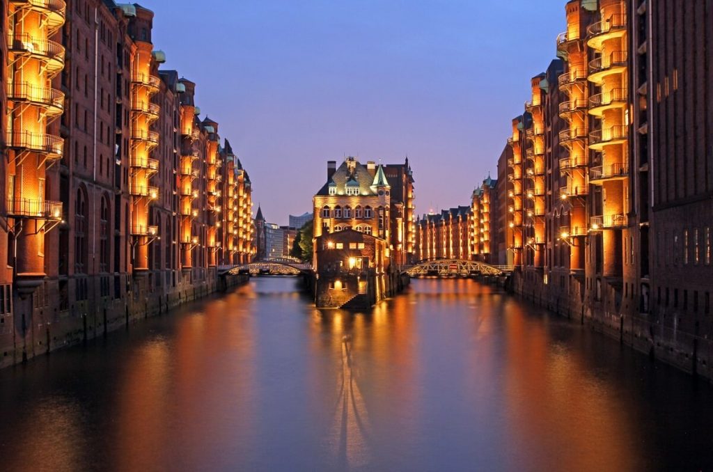 Paisagem Rio Alster Hamburgo