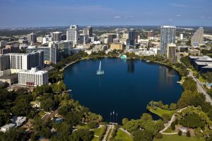 Lake Eola Park - Orlando Florida