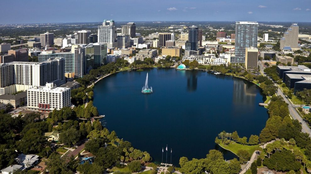 Lake Eola Park - Orlando Florida